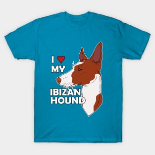 I Heart My Ibizan Hound T-Shirt